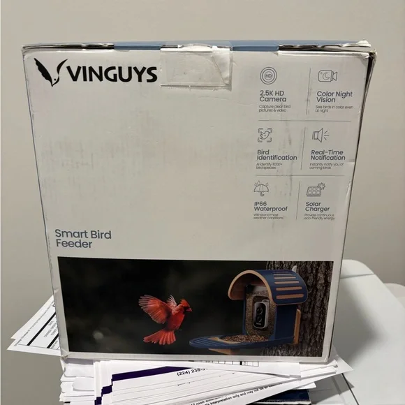 Vinguys smart bird feeder - Picture 4 of 6